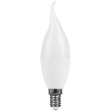 Лампа светодиодная C37T свеча на ветру 15W 175-265V E14 4000К Feron LB-980 52075