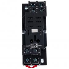 Разъем для крепления на din-рейку промежуточного реле пр-102 2 конт. 10а DEKraft рр-102 23959DEK