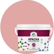 Краска MALARE Евро 20 для стен, потолков и обоев, розовый пион, 1 л, 1,3 кг 2022047072008