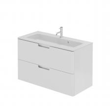 Тумба с раковиной Creto Bravo White 100 см