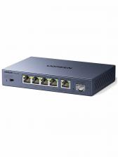 Коммутатор сетевой UGREEN CM753 (35048EU) 6-Port 5*Ethernet 2.5G& 1*SFP 2.5G Ethernet Switch, серый космос 35048EU