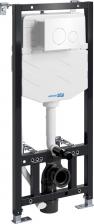 Система инсталляции для унитазов Wasserkraft Aller 10TLT.010.ME.WH02 с кнопкой смыва белой