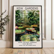 Печать на холсте Kew Gardens Лондон Пальмовый Дом