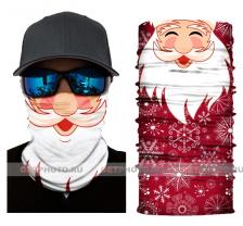 Бесшовная бандана-труба, дед мороз, санта-клаус, santa clause GF 5403