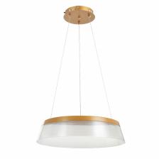 Светильник «Альхена» LED 80 Вт 3000-6000К золото 45x45x10.5-110 см BayerLux