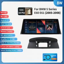 10,25 "Carplay Android 13 авто радио для BMW 3/5 серии E90 E91 E92 E93 E60 E61 CCC CIC автомобильные интеллектуальные системы мультимедийный плеер
