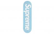 Скейтборд Supreme FW21, черный / белый