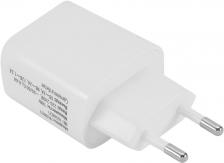 Buro Сетевое зар./устр. BUWG1 18W 3A (QC) USB-A универсальное белый () [BUWG18P100WH]