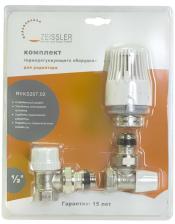 Комплект термостатический угловой 1/2 ZEISSLER RVKS207.02