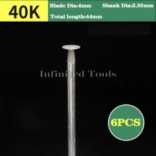 Насадки для шлифовки алмазные 6 шт.