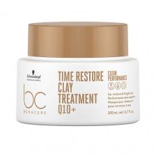 Маска для волос BONACURE Глиняная маска для зрелых и ломких волос Time Restore Clay 200