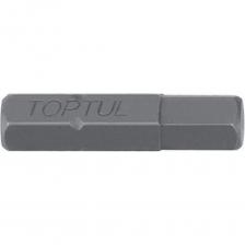 Бита шестигранная HEX 14 мм, L=30 мм, 5/16" TOPTUL FSDA1014 применяется для работы с шуруповертом при монтаже/демонтаже крепежа со шлицом соответствующей формы. Рекомендуется для профессионального использования. Изготовлена из закаленной специальной комплексной-легированной стали марки S2. Внимание, изображение товара может отличаться от реального! Верные параметры указаны в технических характеристиках товара.