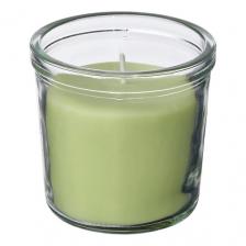 Свеча декоративная IKEA Ароматическая свеча Яблоко LOVSKOGSLUND