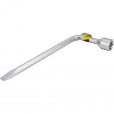 Г-образный баллонный ключ Баллонный Г-образный ключ 22мм L=350мм с лопаткой ЭВРИКА ER-34022