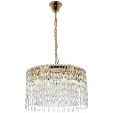 Подвесная люстра хрустальная с пультом Modelux MODELUX ML.7074.12 GD