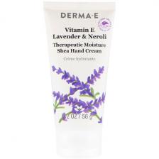 Derma E Лечебный увлажняющий крем для рук с витамином Е лавандой и нероли 2 унц. (56 г)