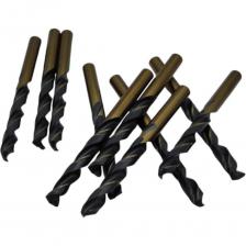 Сверло по металлу DIN 338 с цилиндрическим хвостовиком предназначено для выполнения сверления как сквозных, так и глухих отверстий в различных материалах, включая черные и цветные металлы, чугун, стали средней и низкой твердости, цветные сплавы, пластмассу, а также древесные материалы. Сверло соответствует стандарту DIN 338. Изготовлено из высокопрочной инструментальной стали HSS-G с добавлением вольфрама и молибдена. Угол режущей кромки в 135° гарантирует улучшенное центрирование при сверлении, и кернение не требуется благодаря точному центрированию сверла. Шлифованная спираль обеспечивает хороший отвод стружки, а крестообразная форма наконечника делает сверление точным и быстрым. Сверло изготовлено с использованием передовых технологий и предназначено для эффективного решения разнообразных сверлильных задач как в домашних условиях, так и на профессиональном уровне. Внимание, изображение товара может отличаться от реального! Верные параметры указаны в технических характеристиках товара.