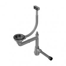 Сифон для кухонной мойки Omoikiri 4956492 вороненая сталь