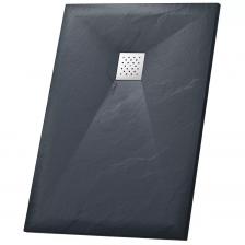 Поддон для душа Grossman Strong GR-S280100Q 80х100 см, графит