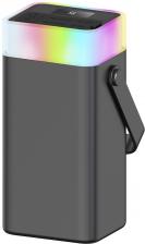 Внешний аккумулятор Портативное зарядное устройство TFN Aurora RGB 40000mAh Gray