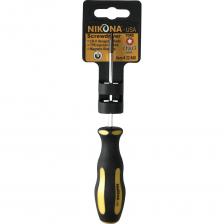 Шестигранная отвертка Отвертка NIKONA звездочка Torx Cr-V, T 10x75 мм, шестигранная 22-640