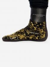 Носки неопреновые Sargan Сталкер 9 мм с кевларовой подошвой, Черный