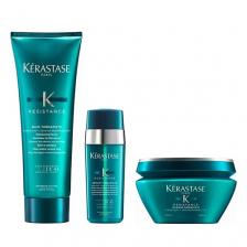 Набор для ухода за волосами KERASTASE Набор Resistance Therapiste: Шампунь + Сыворотка + Маска