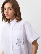 Рубашки Just Clothes Рубашка с коротким рукавом