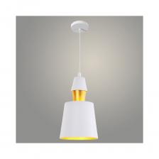 Подвес РОСТОК 7465/1HQ WT+GD белый/золото/белое основание, 1x60W, E27, d150 h280, TXN23 988371885