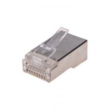 Rexant 05-1019 Разъем cквозной FTP RJ-45(8P8C), CAT 5e 100 шт