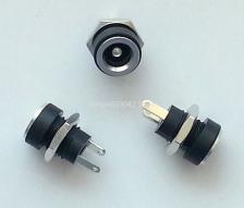 10 шт., 2,5 мм X 5,5 мм, панель с креплением на шасси, гнездо для зарядного устройства постоянного тока, разъем питания, маленький