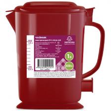 Чайник электрический Мастерица ЭЧ-1,0/0,8-220Р, рубин