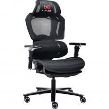 Кресло компьютерное ATRONE "Optimus ER-707" – это сочетание стиля, функциональности и комфорта для длительного пребывания за компьютером. Телескопическая подставка для ног поможет организовать комфортный перерыв в любое время. Кресло выполнено из материалов высокого качества. Обивка кресла из сверхпрочной сетки легко чистится и долго сохраняет привлекательный внешний вид. Эргономичный дизайн разработан с заботой о вашем здоровье. Регулируемые подголовник и поясничная поддержка обеспечат оптимальное положение корпуса, способствуя снижению напряжения в области шеи и спины. Регулируемые 4D пластиковые подлокотники позволят с удобством разместиться в кресле. Наличие телескопической подставки для ног не только помогает создать удобное положение для ног, но и способствует улучшению кровообращения, снимая напряжение с мышц и суставов. В основании – надежное металлическое пятилучие и газлифт 4 класса. Максимальная нагрузка – 125 кг.