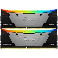 Оперативная память Kingston DDR4 32GB (2x16GB) 3200Mhz FURY Renegade RGB Black (KF432C16RB12AK2/32)
