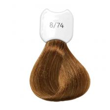 Стойкая крем-краска для волос Kydra Creme (KC00874, 8/74, Blond clair i marron cuivre, 60 мл, Каштановые/Махагоновые/Красные/Рубиновые оттенки)