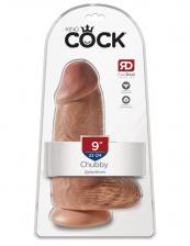 Фаллоимитатор King Cock 9" Chubby - Pipedream 553222PD