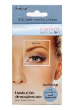 GODEFROY Краска-хна в капсулах для бровей с эффектом татуажа, светло-коричневый / Eyebrow Tint Light Brown 4 шт