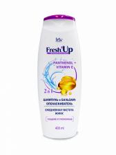Шампунь и бальзам-ополаскиватель 2 в 1 ежедневная чистота волос Fresh'Up Iris, 400 мл