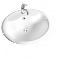 Встраиваемая раковина Art&Max 57х47 AM6300 белая