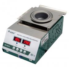 Ванна паяльная с цифровым управлением Pro'sKit SS-562NB С00040350 - используется для лужения, подготовки электронных компонентов, выводов. Модель незаменима для работы с оловянно-свинцовыми, бессвинцовыми припоями. Благодаря высококачественным комплектующим устройство отличается надежностью и долговечностью.