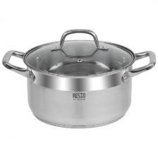 Кастрюля с крышкой Resto d22, h=12 см, 4.6 л 92004
