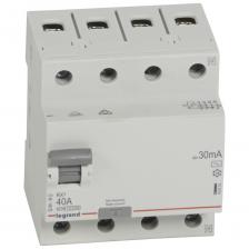 Legrand (Легранд) УЗО RX3 30мА 40А 4П AC 402063