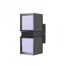 Фасадный светильник Архитектурное освещение / PWL--23095 2*8w 4000K BL IP54 Jazzway (5053151), цена за 1 шт.
