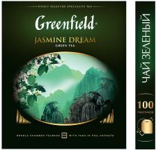Чай зеленый Greenfield Jasmine Dream 100*2гс доставкой!
