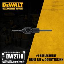 DEWALT Сменные сверла с зенковкой #6#8#10