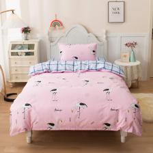 Постельный комплект Sofi De Marko flamingo розовый Полуторный