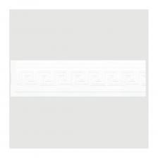 Молдинг Cosca Decor 80-3 Меандр интерьерный багет, белый матовый СПБ048179