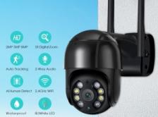 Уличная PTZ IP-камера ANBIUX A8H Outdoor PTZ (3.6 mm) - WiFi 3MPx двухстороннее аудио - ЧЕРНАЯ