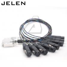 Аудиокабель Canare MR202-8AT DB25/8 xlr 3-контактный разъем