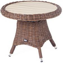 Равенна кофейный стол из искусственного ротанга, цвет коричневый 4SIS УТ-00001775 (круглая столешница, 4 ножки)
